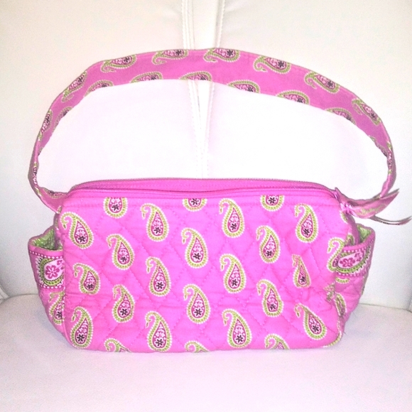 VERA BRADLEY Bermuda Pink Paisley RETIRED Small Purse - Picture 7 of 7